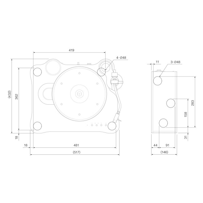 T-01 Analogue Turntable
