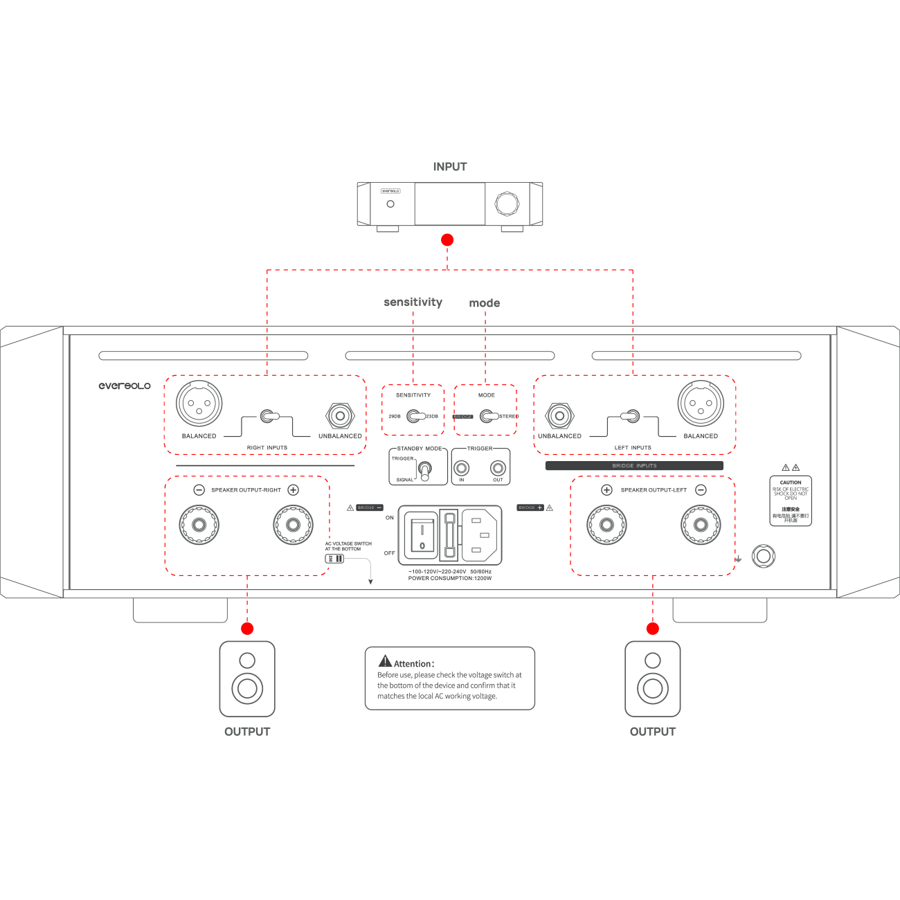 AMP F-10 + WIREWORLD OASIS XLR 1m